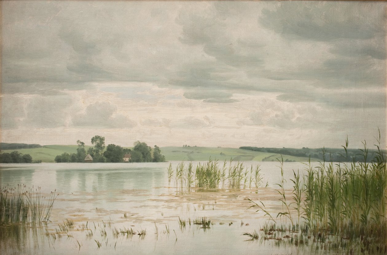 Jezioro Esrom autorstwa Vilhelm Groth