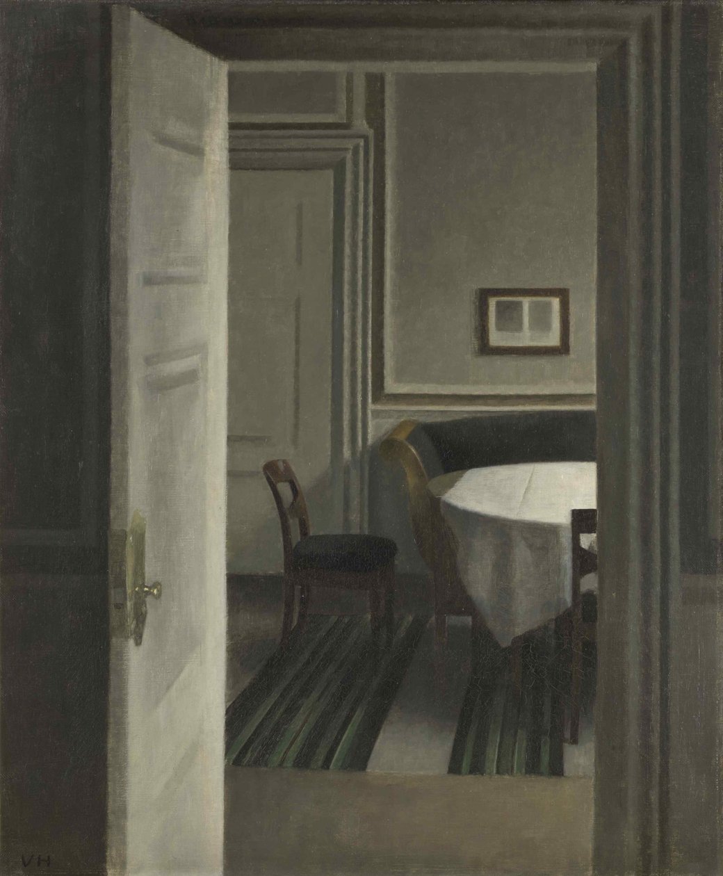 Wnętrze, Strandgade 30, 1904. autorstwa Vilhelm Hammershøi