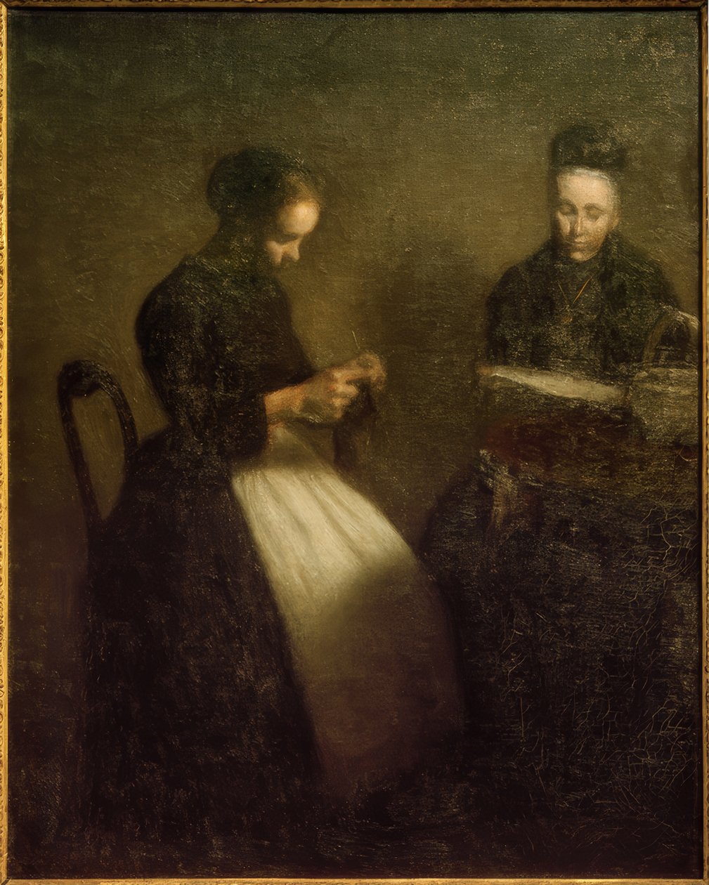 Abendinterieur autorstwa Vilhelm Hammershoi
