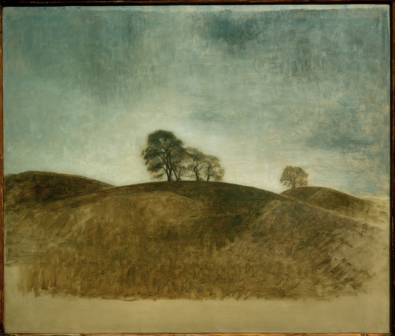 Dunkebakke, Frederiksvaerk autorstwa Vilhelm Hammershoi