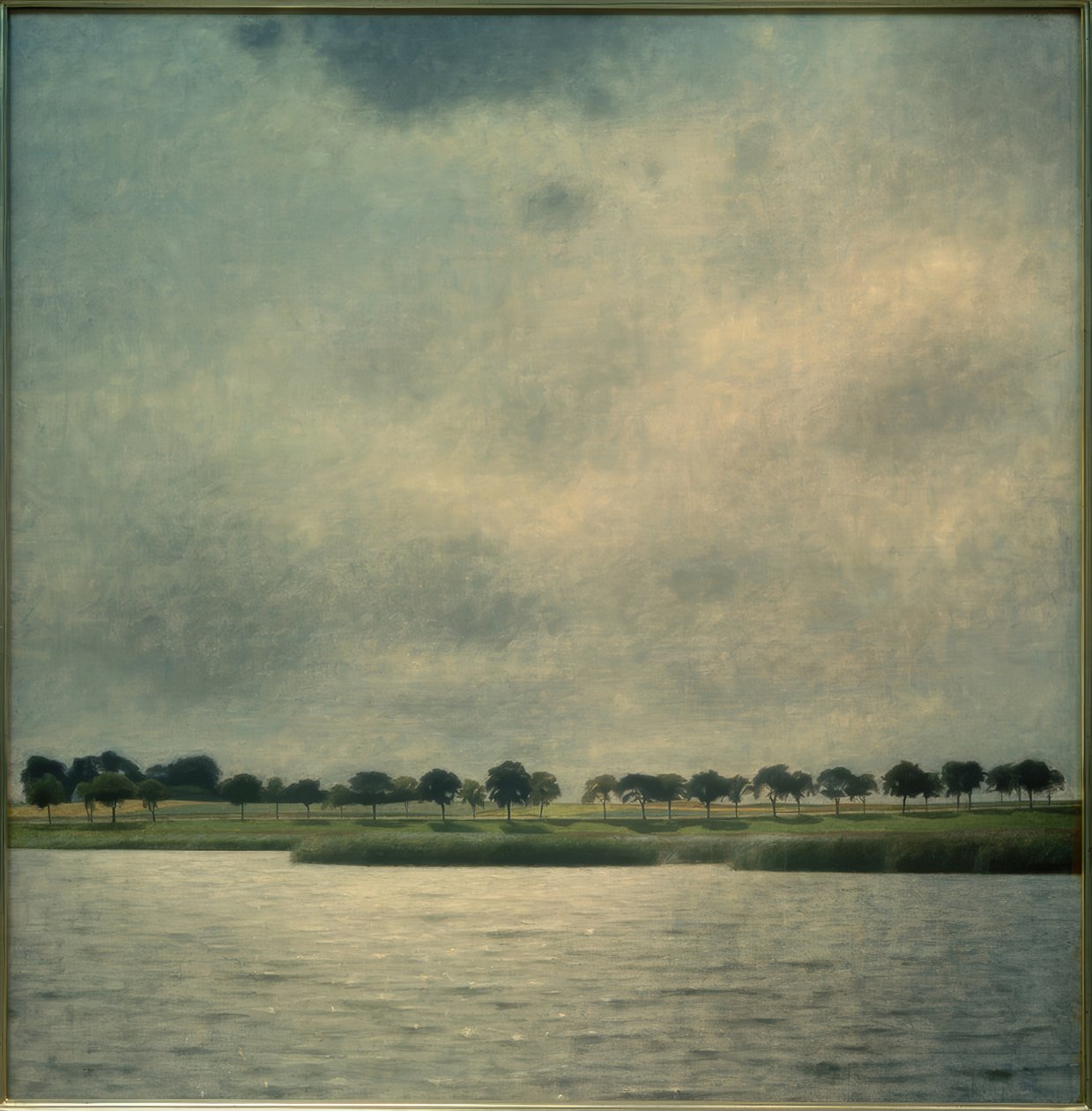 Zobacz w Gentofte autorstwa Vilhelm Hammershoi