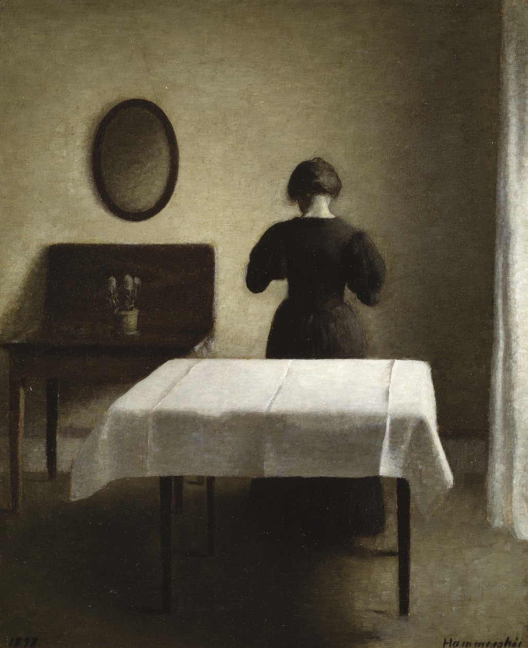 Wnętrze, 1898 autorstwa Vilhelm Hammershoi