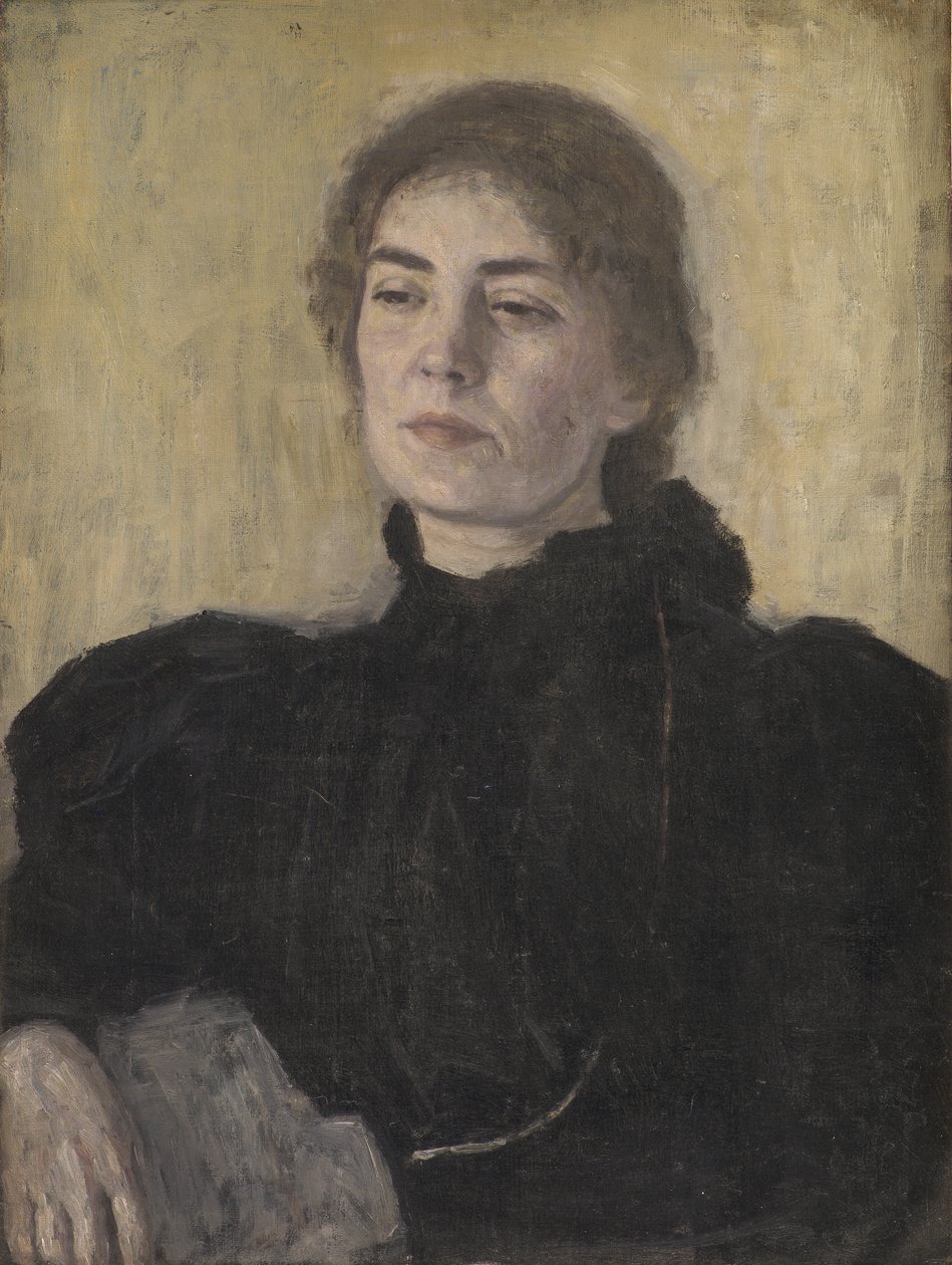 Portret Thory Bendix autorstwa Vilhelm Hammershoi