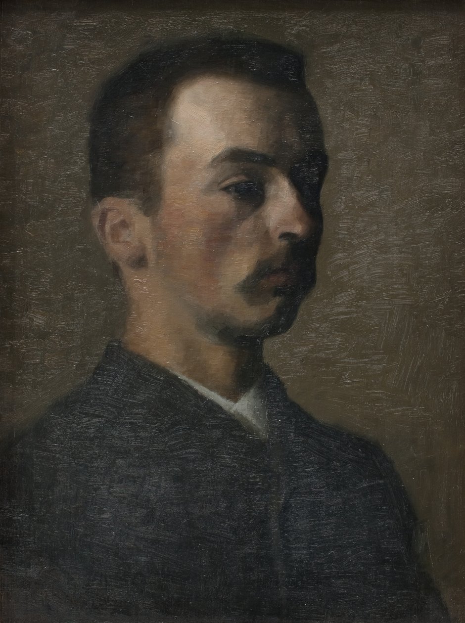 Autoportret autorstwa Vilhelm Hammershoi