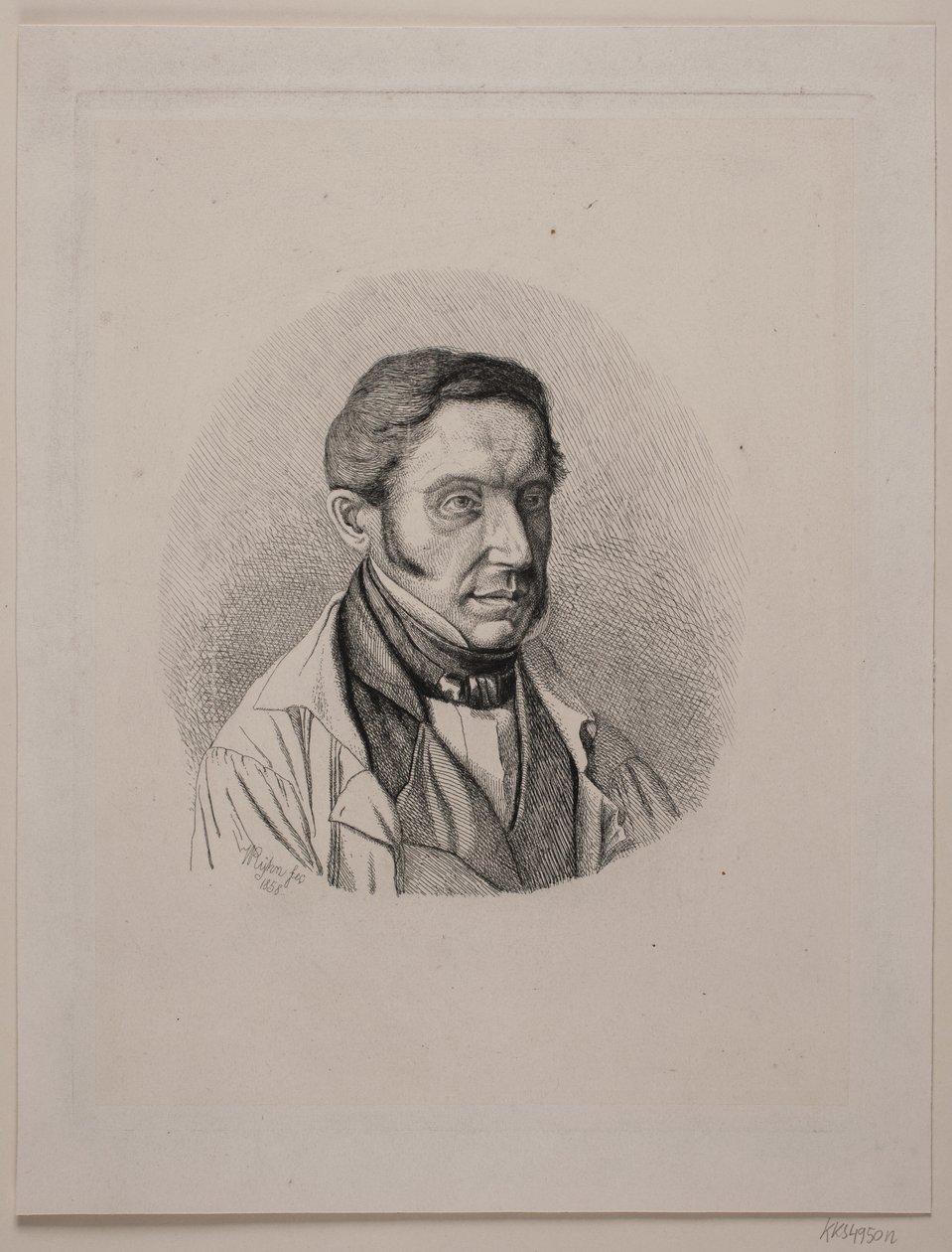 Portret męski autorstwa Vilhelm Kyhn