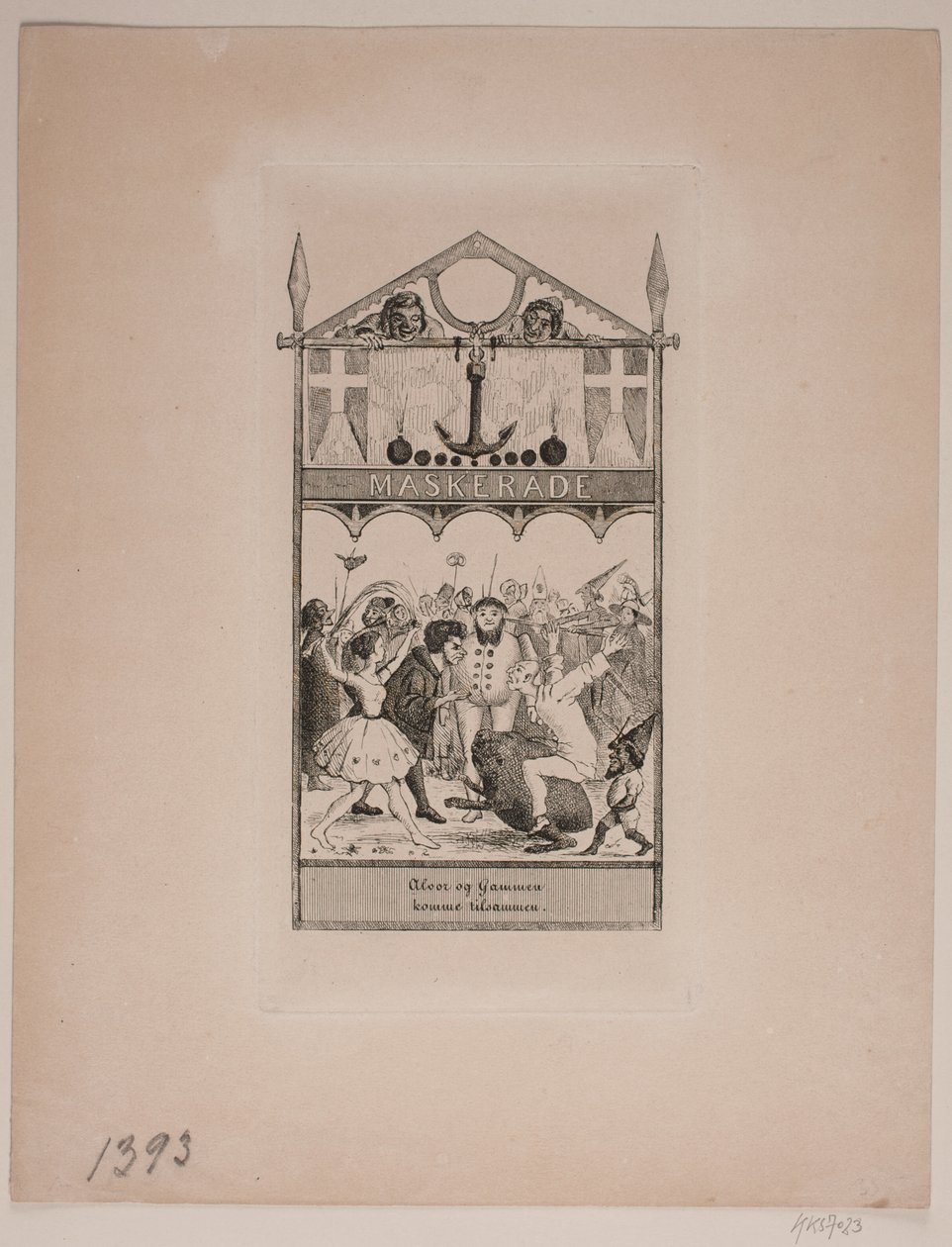 Zamaskowany autorstwa Vilhelm Kyhn