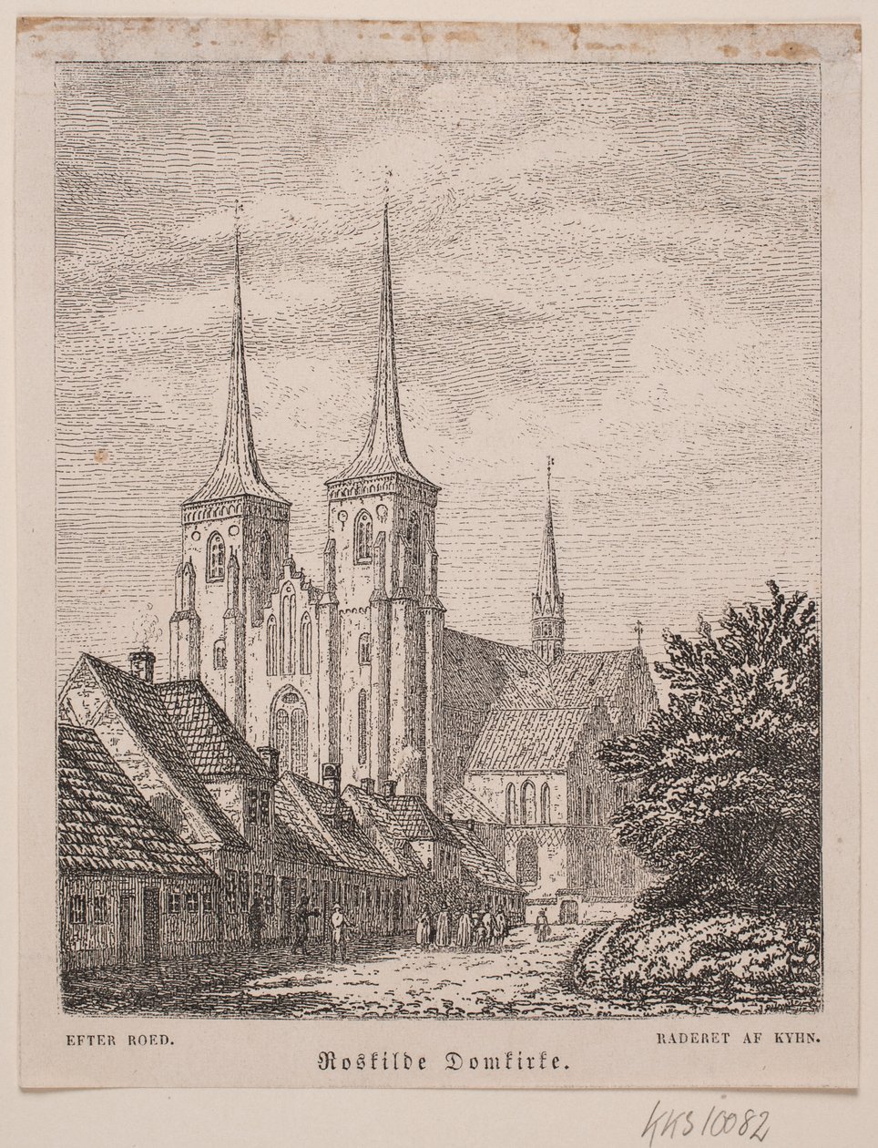 Katedra w Roskilde autorstwa Vilhelm Kyhn