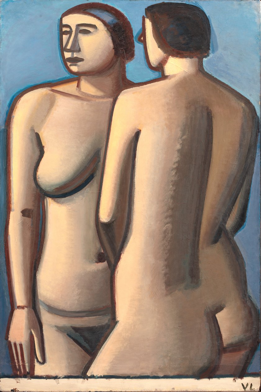 Dwie kobiece akty autorstwa Vilhelm Lundstrøm