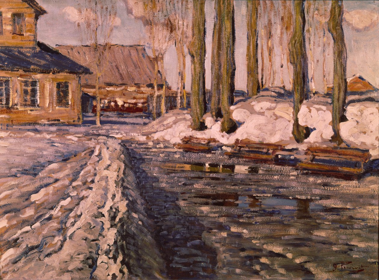 W Ogrodzie Carskim Keizardarzu, 1914 autorstwa Vilhelms Purvitis