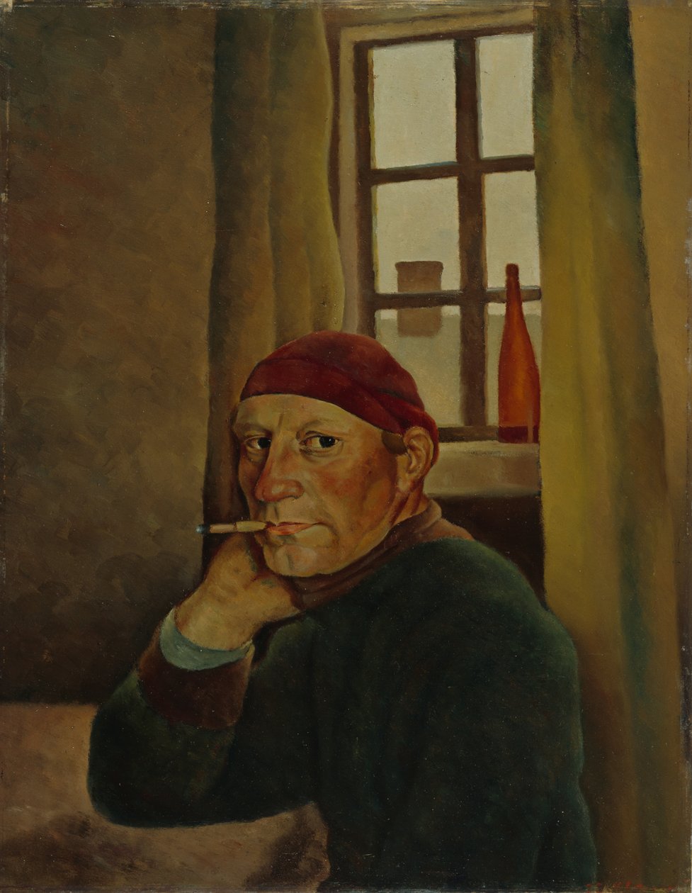 Autoportret, 1933. autorstwa Vilho Lampi
