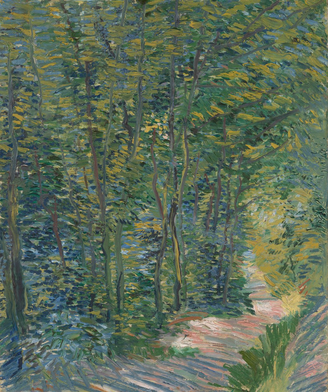 Ścieżka w lesie autorstwa Vincent van Gogh