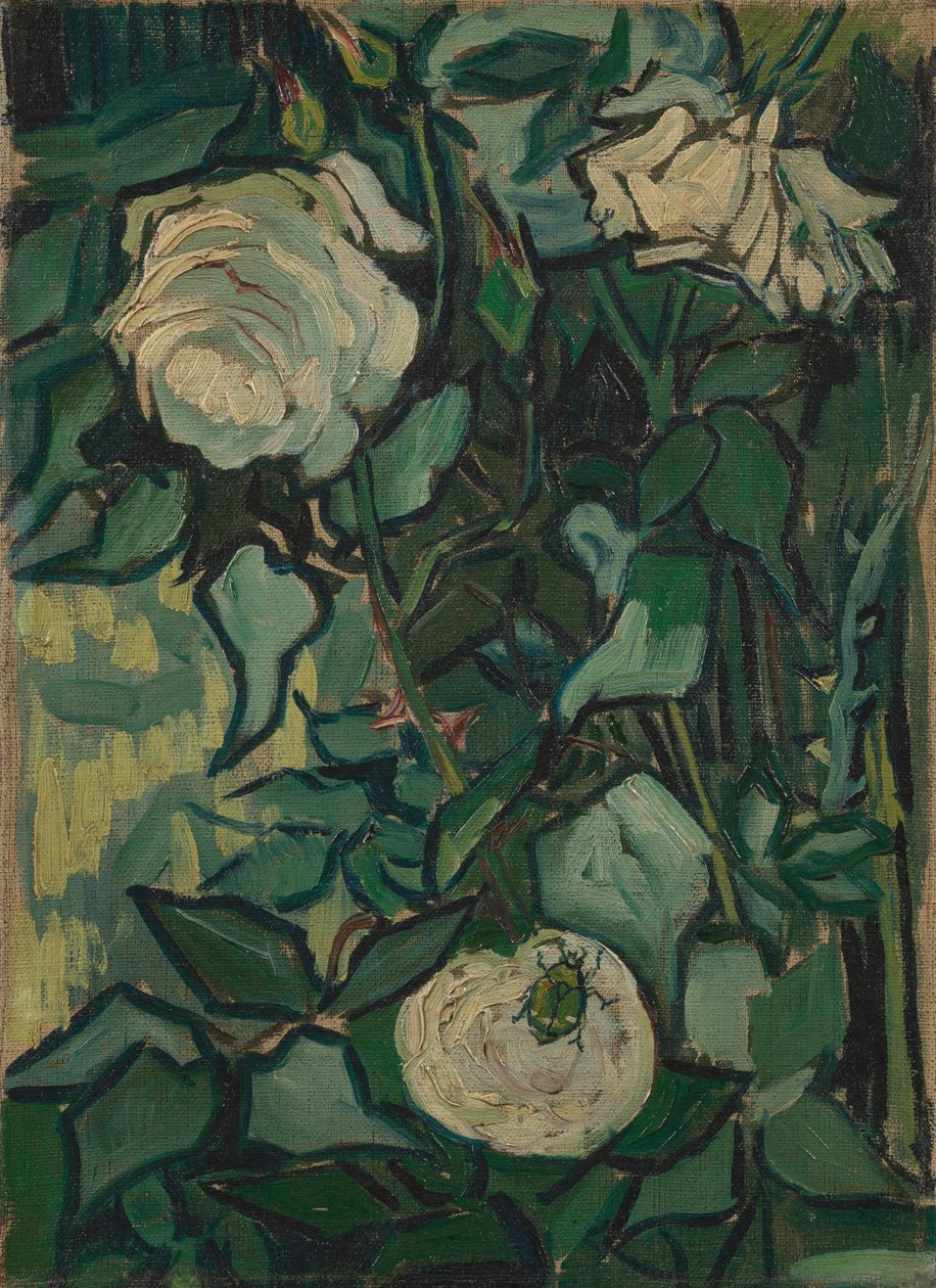 Róże autorstwa Vincent van Gogh