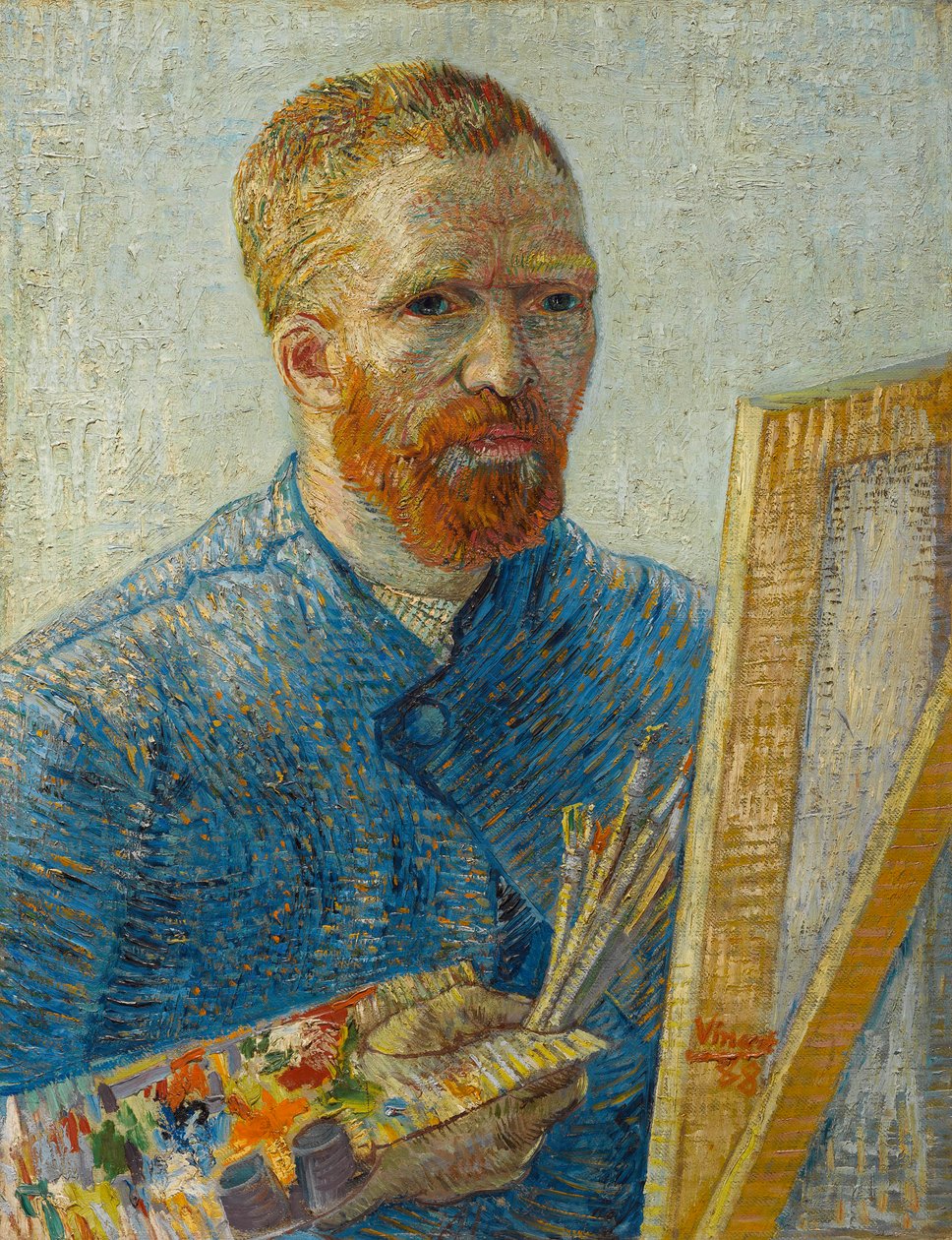 Autoportret jako malarz autorstwa Vincent van Gogh