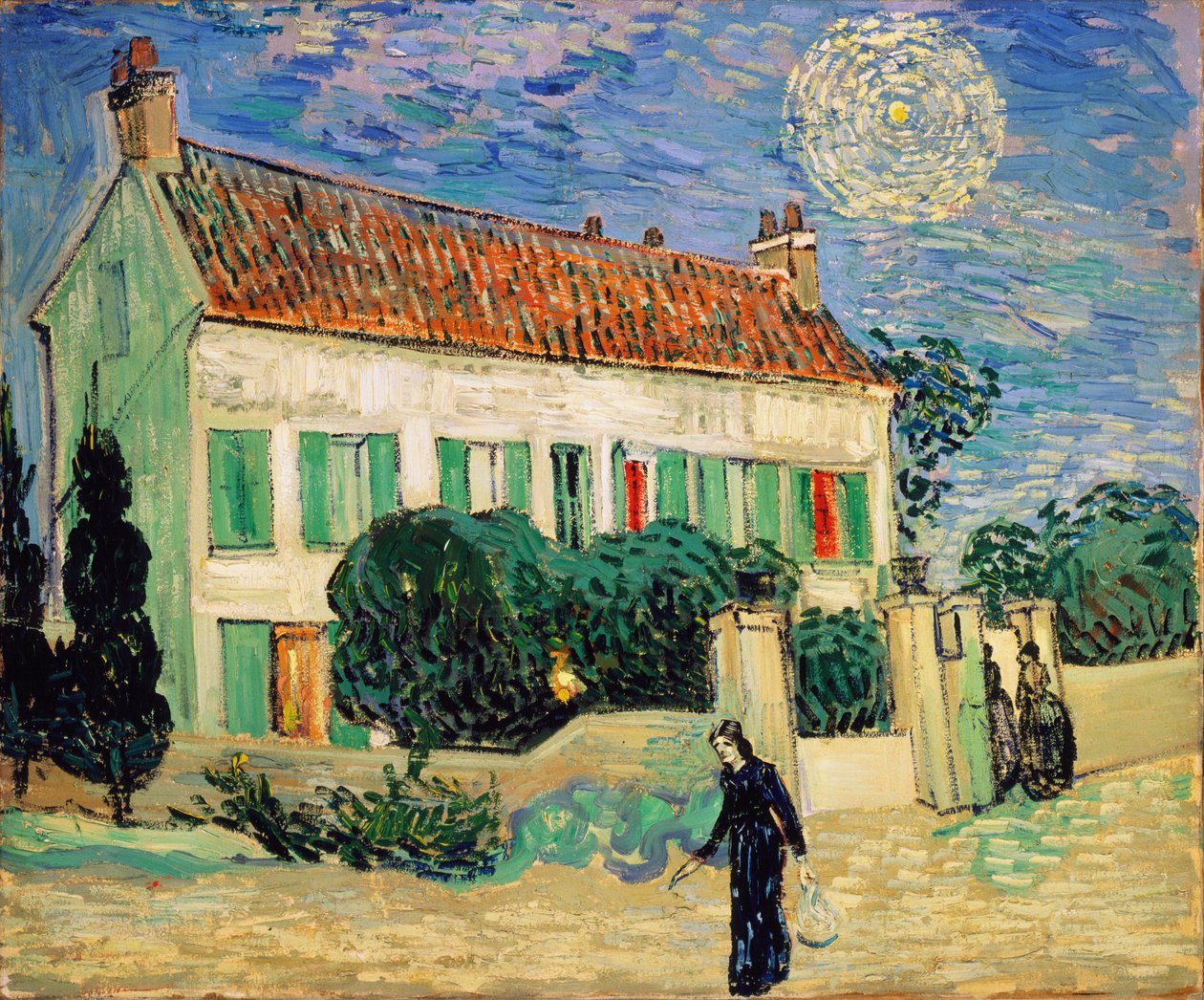 Biały Dom Nocą autorstwa Vincent van Gogh