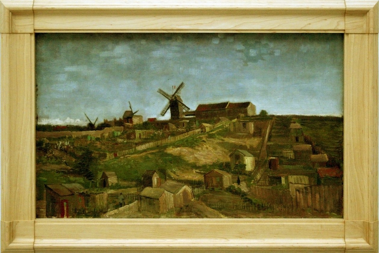 Butte Montmartre autorstwa Vincent van Gogh