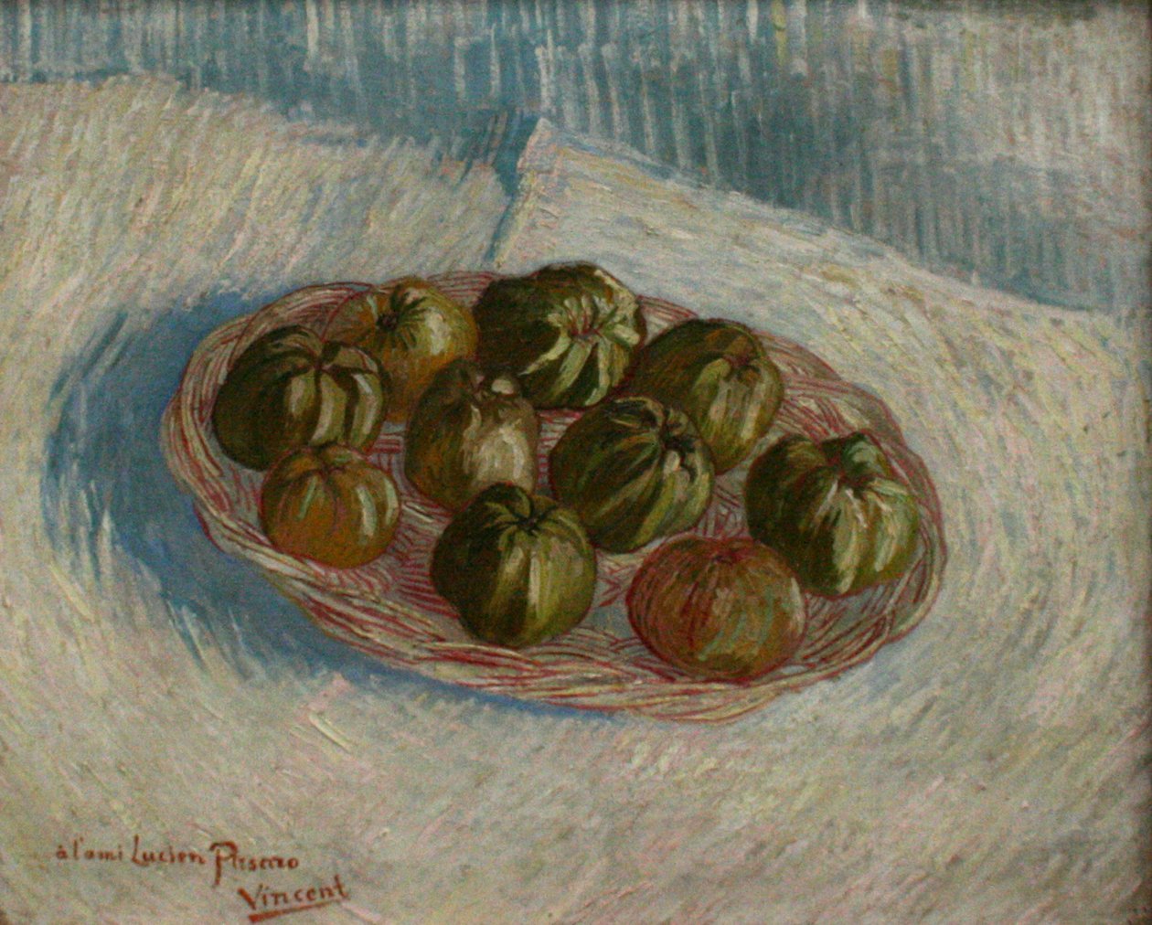 Kosz jabłek autorstwa Vincent van Gogh
