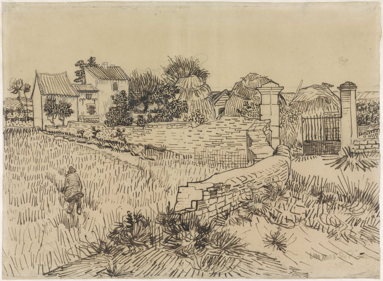 Farma w Prowansji autorstwa Vincent van Gogh