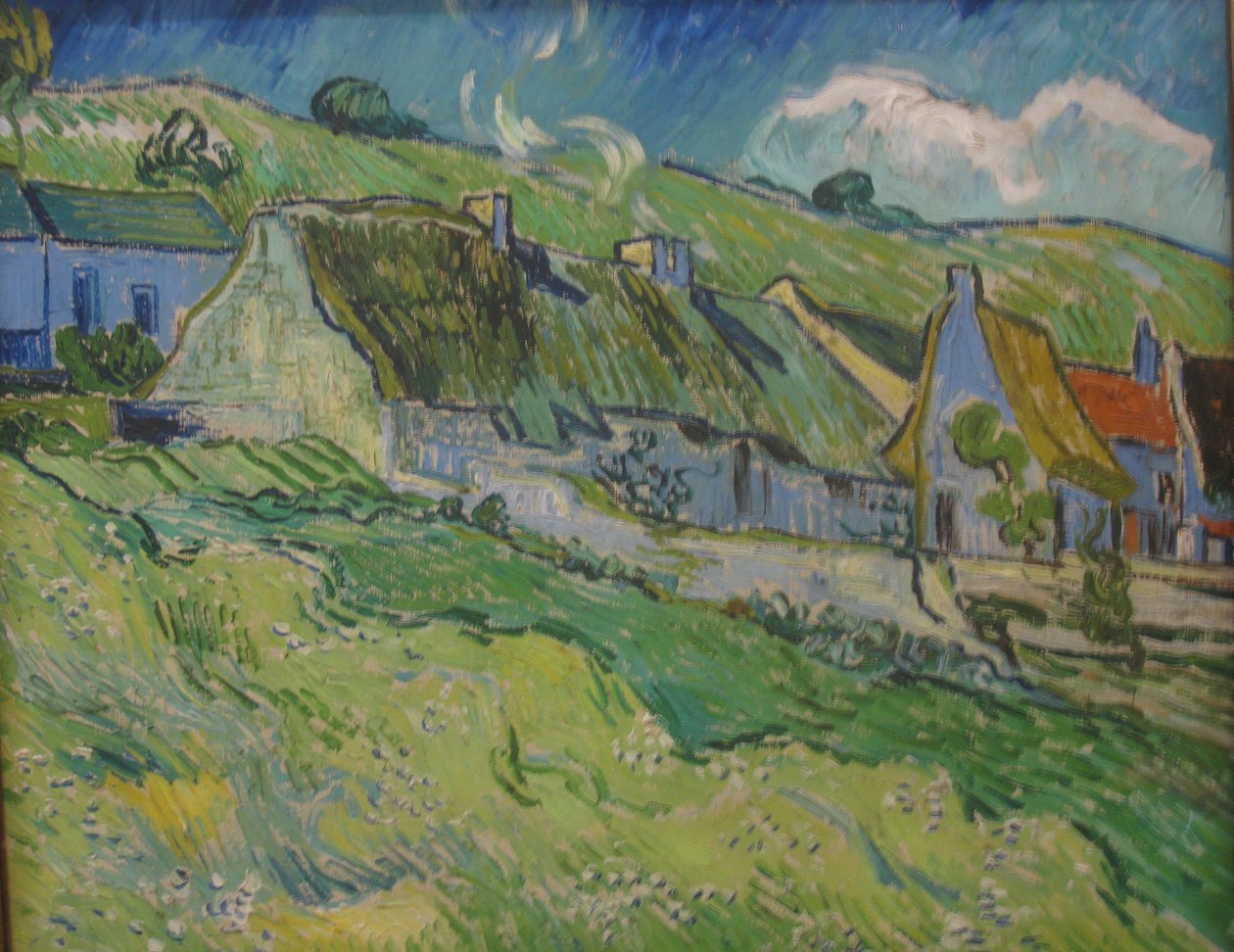 Domki autorstwa Vincent van Gogh