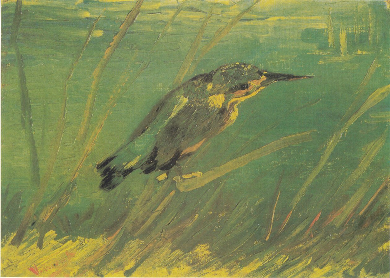 zimorodek autorstwa Vincent van Gogh