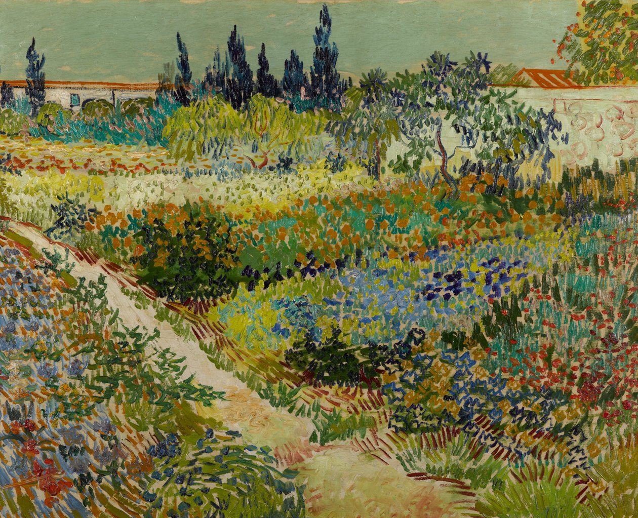 Ogród w Arles autorstwa Vincent van Gogh