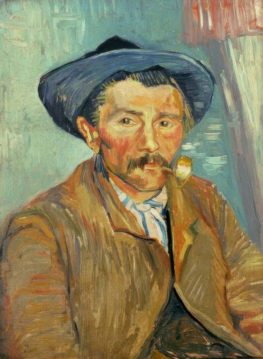 Człowiek z fajką autorstwa Vincent van Gogh