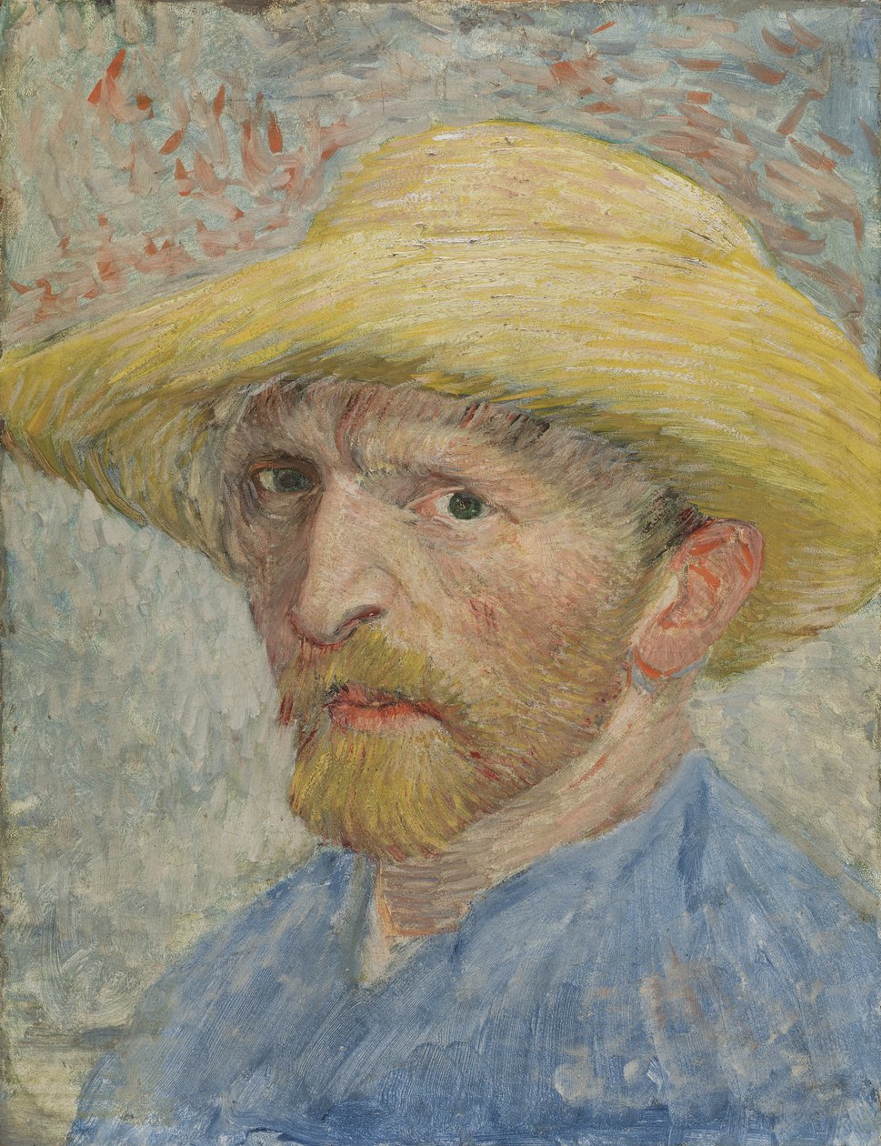 Autoportret, 1887 (olej na płótnie położony na desce) autorstwa Vincent van Gogh