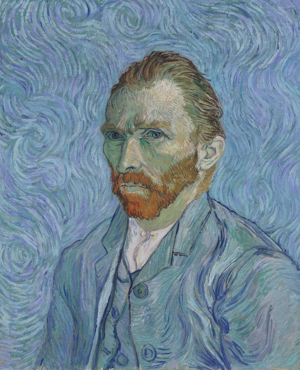 Autoportret, 1889 autorstwa Vincent van Gogh