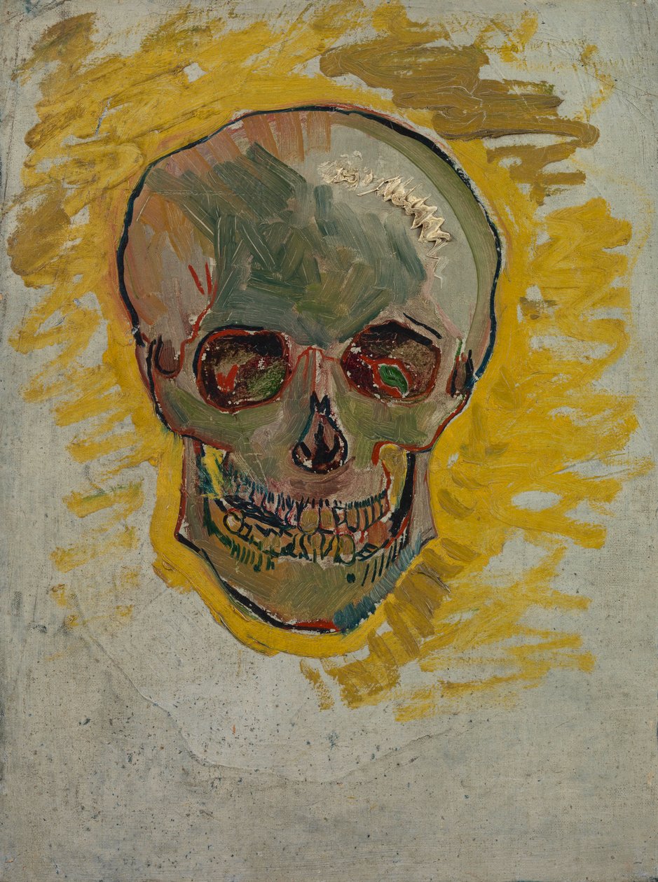 Czaszka autorstwa Vincent van Gogh