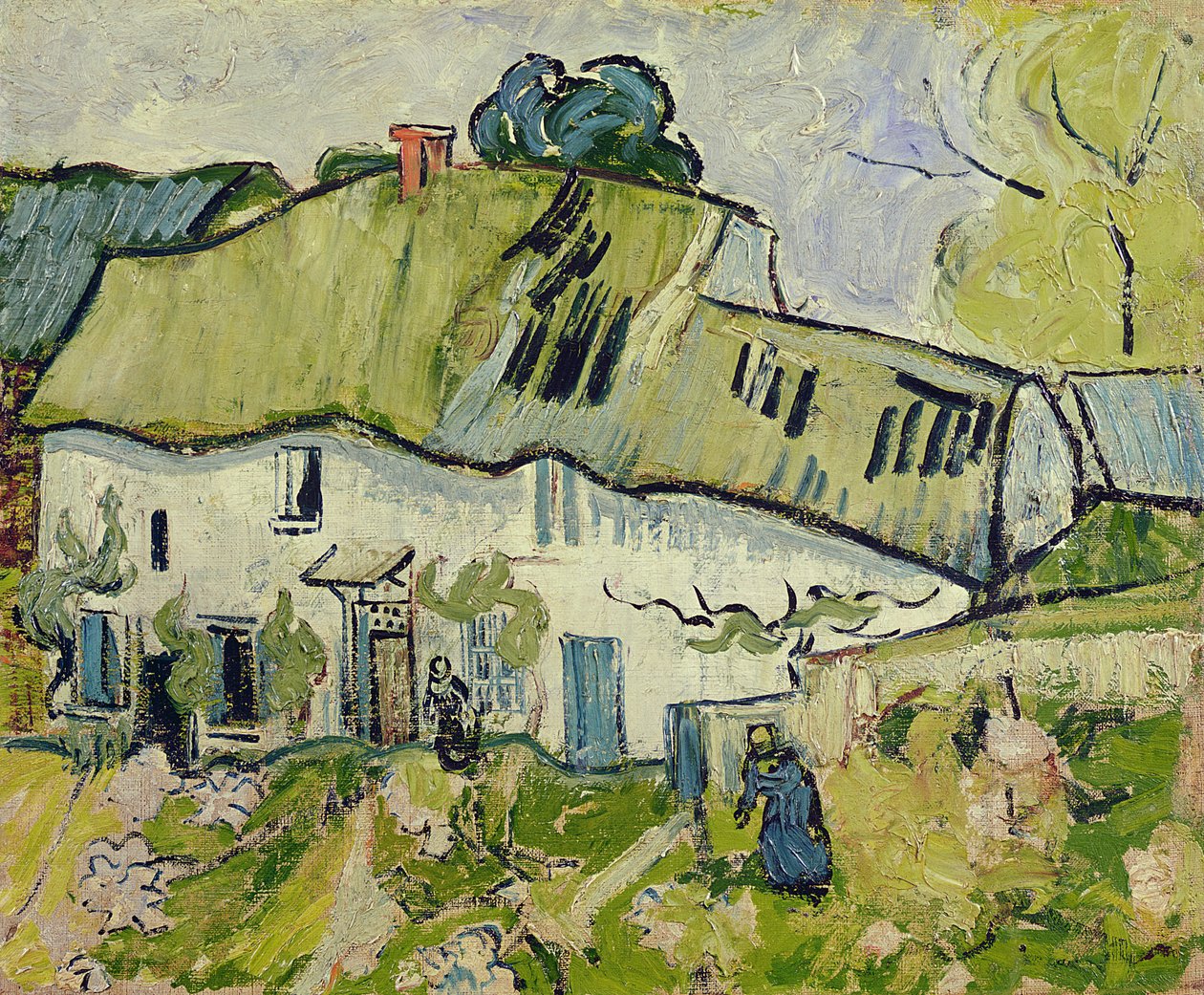Farma latem, 1890 autorstwa Vincent van Gogh