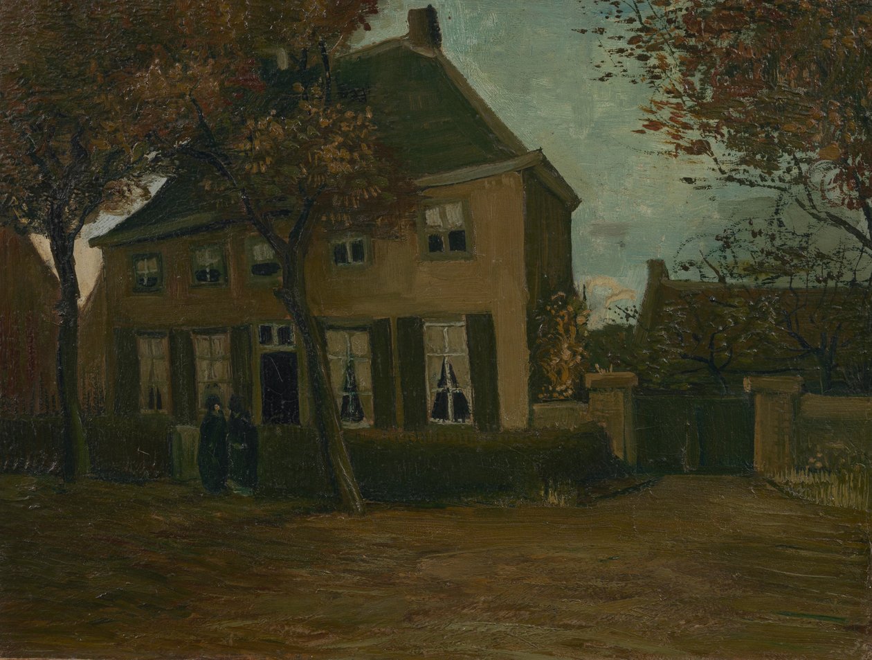 Plebania w Nuenen autorstwa Vincent van Gogh