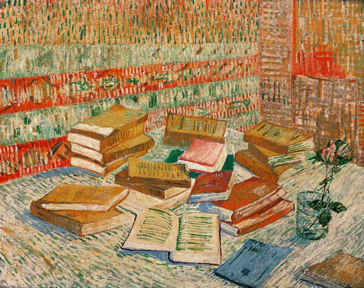 Żółte księgi, 1887 autorstwa Vincent van Gogh
