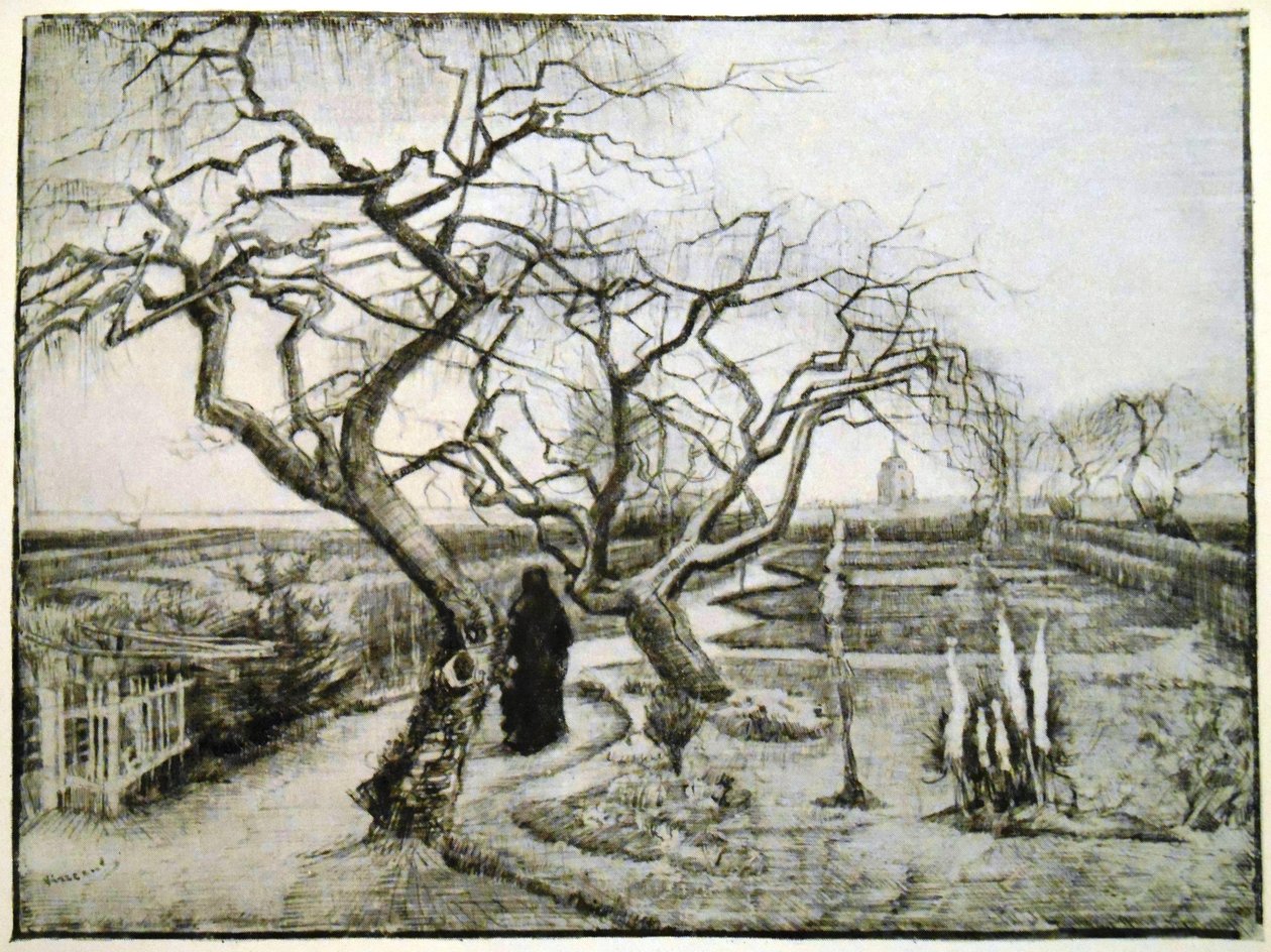 Ogród plebanii autorstwa Vincent van Gogh