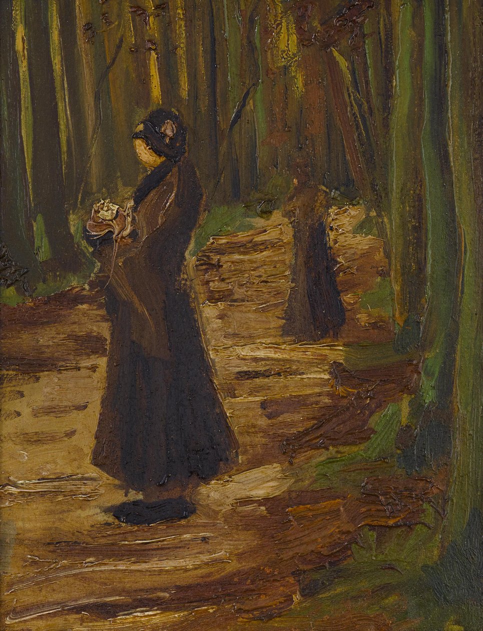 Dwie kobiety w lesie autorstwa Vincent van Gogh