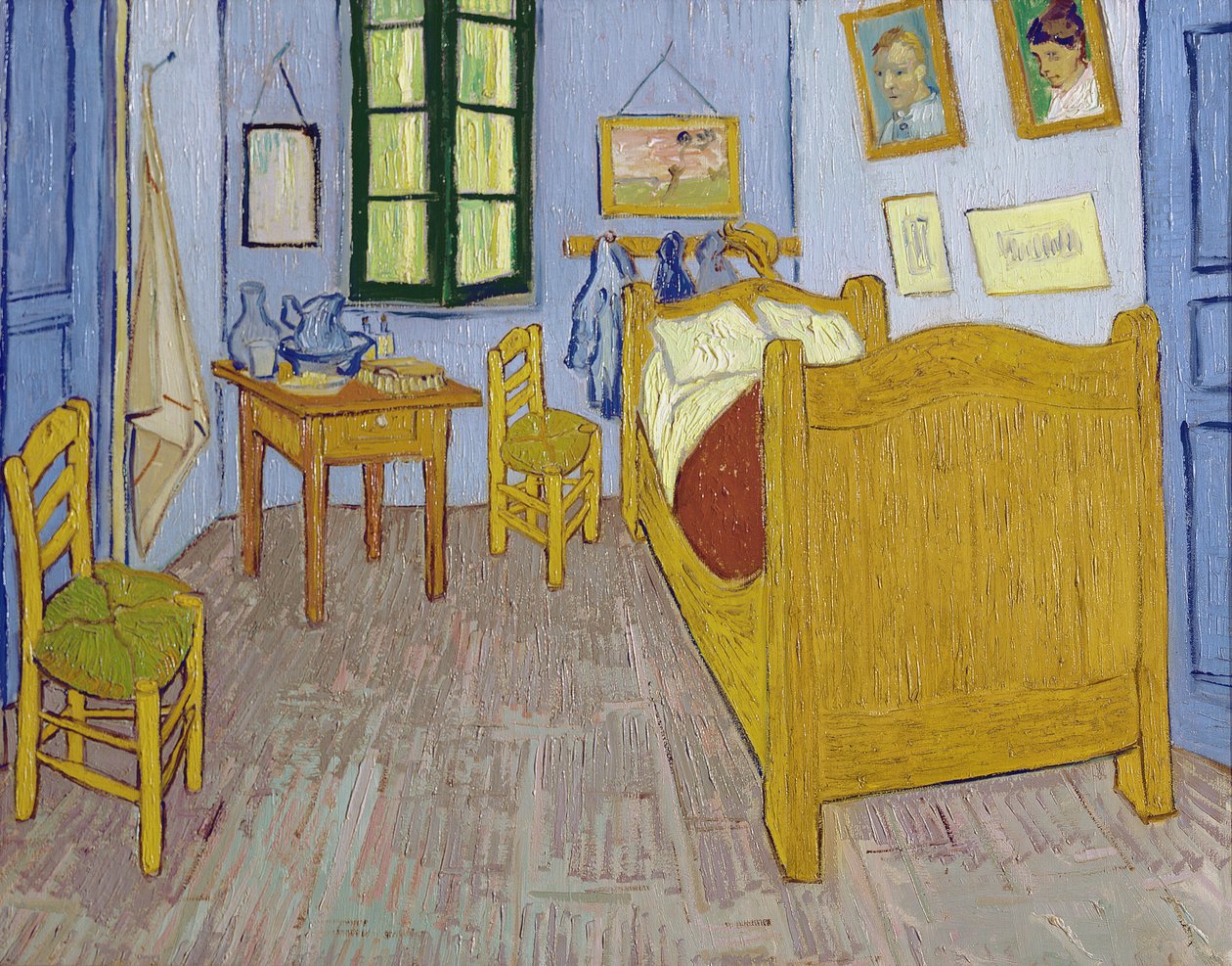 Sypialnia Van Gogha w Arles, 1889 autorstwa Vincent van Gogh