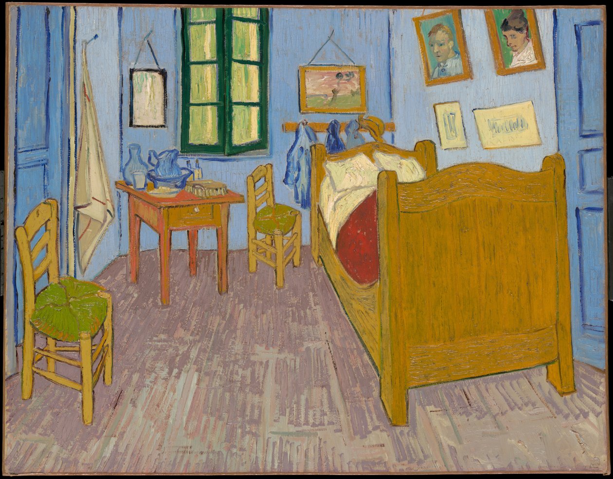 Sypialnia Vincenta van Gogha w Arles autorstwa Vincent van Gogh
