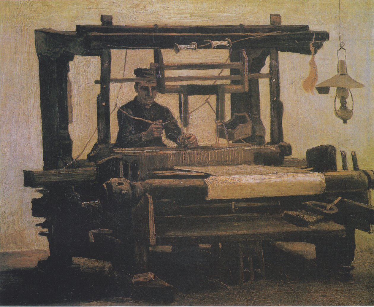 Tkaczka przy krosnach autorstwa Vincent van Gogh