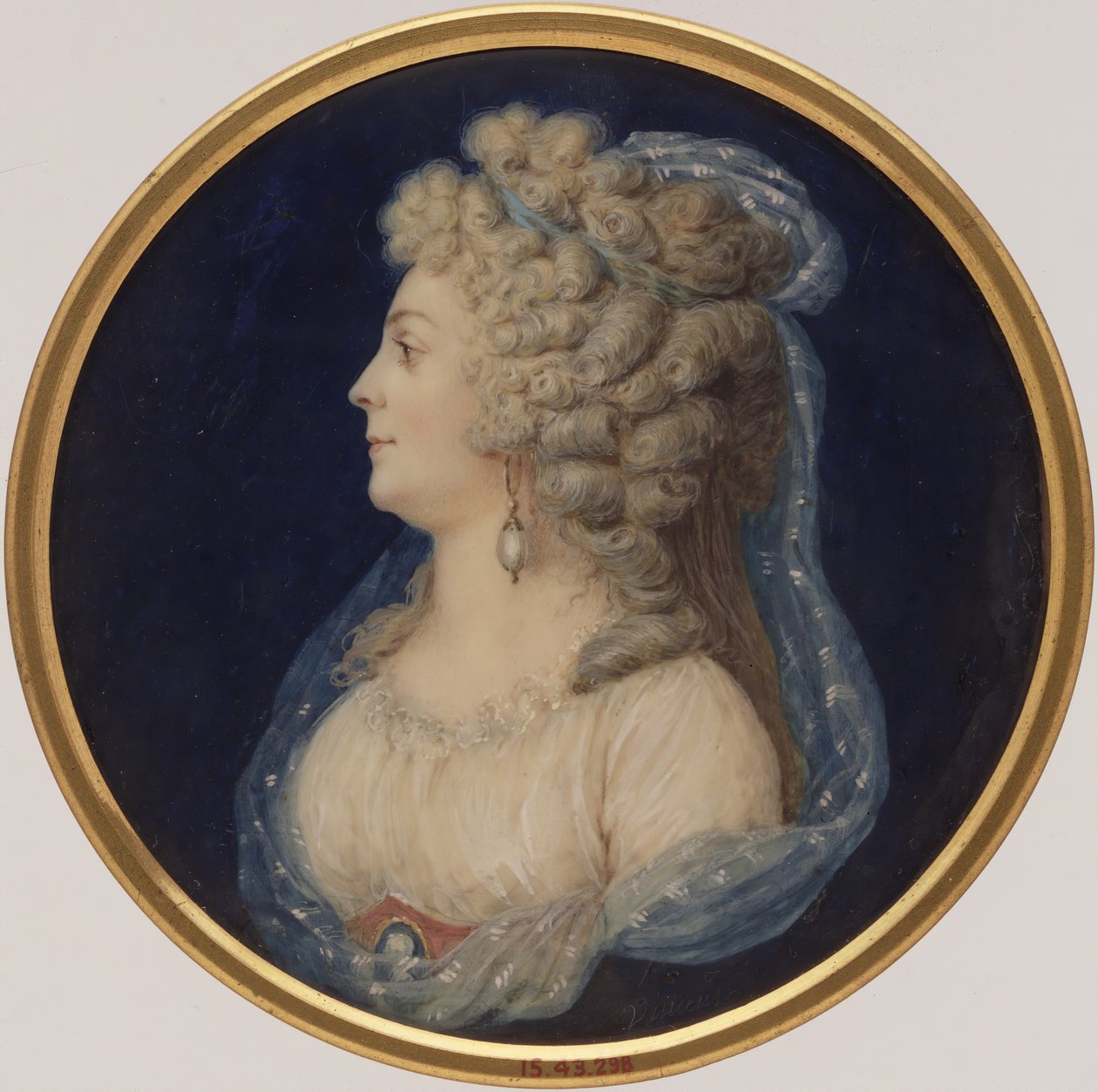 Madame Ingouf, ca. 1790. autorstwa Vincent