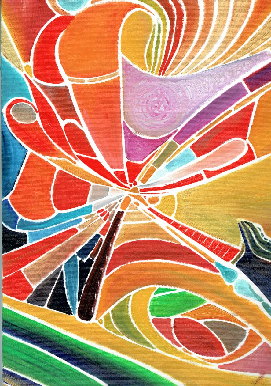 Alliduquotalion, 2016, (olej na płótnie) autorstwa Vincent Alexander Booth
