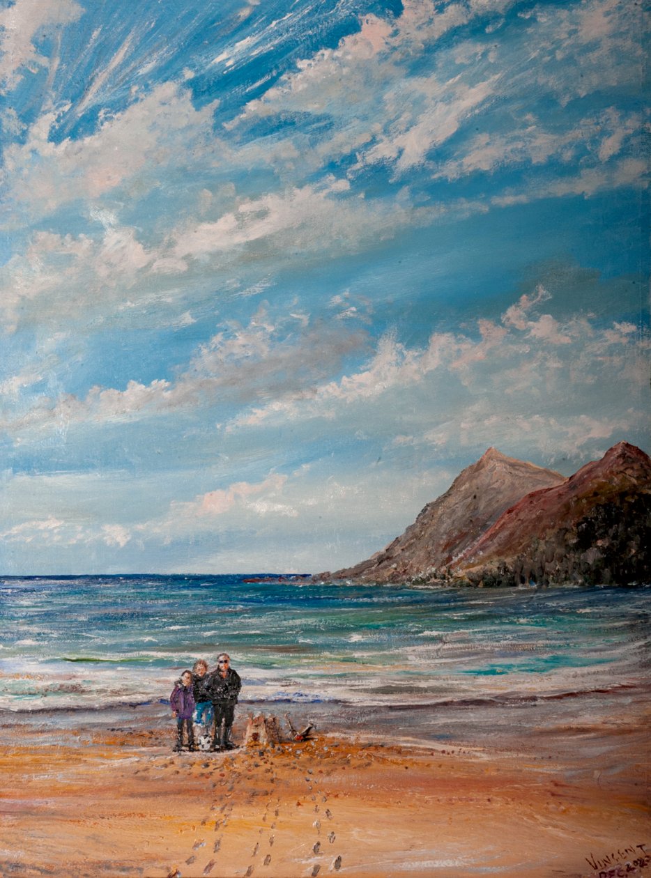 Plaża, 2020 autorstwa Vincent Alexander Booth