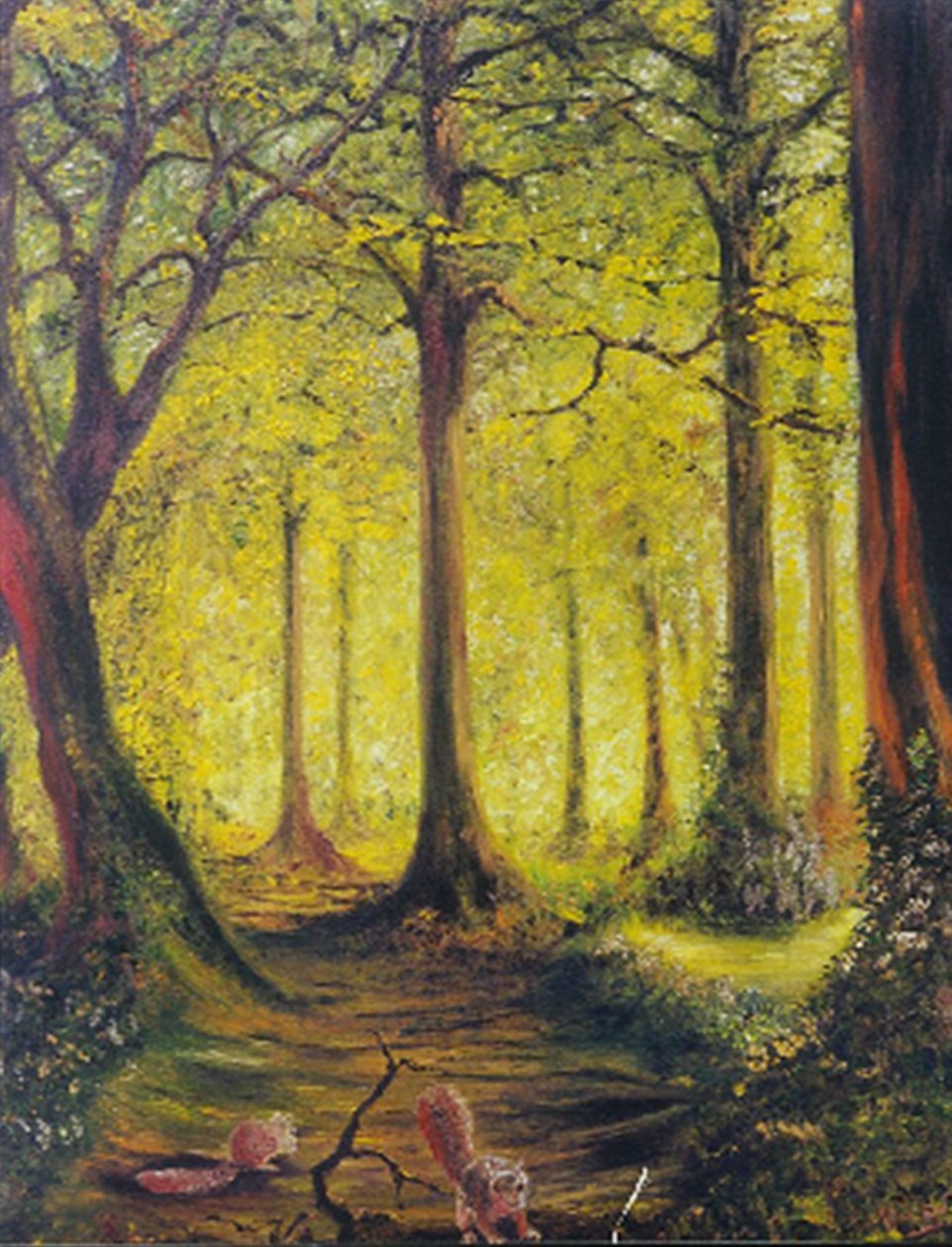 Leśny Żółty autorstwa Vincent Alexander Booth