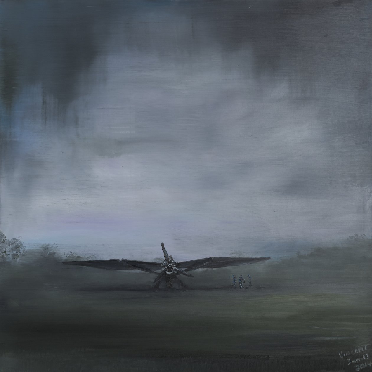 les secret obscure (2), 2014, autorstwa Vincent Alexander Booth
