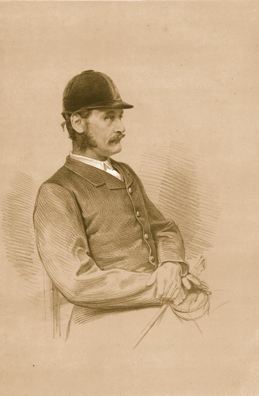 Pułkownik T.F. Fairfax, 1879. autorstwa Vincent Brooks Day and Son