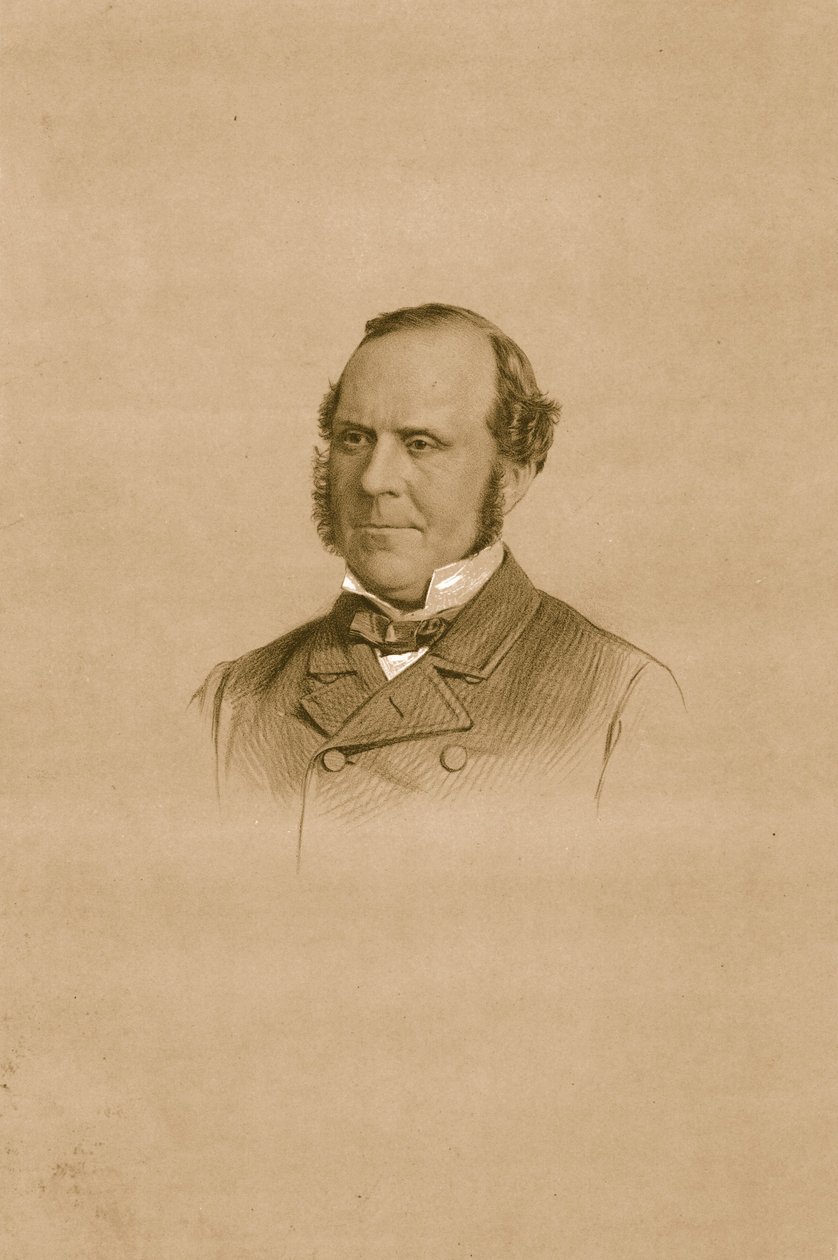 Hrabia Fitzwilliam. K.G., 1879. autorstwa Vincent Brooks Day and Son