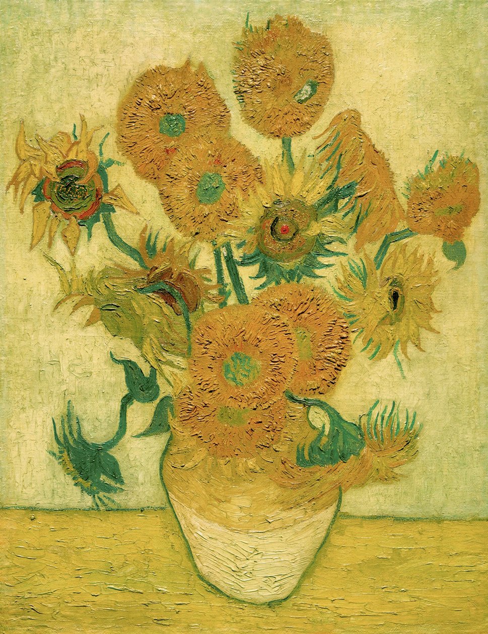 Słoneczniki, 1889. autorstwa Vincent van Gogh