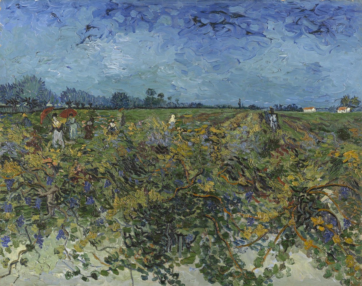 Zielona Winnica, 1888. autorstwa Vincent van Gogh