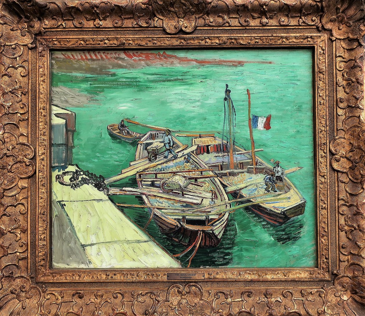 1888 van Gogh Rhonebarken autorstwa Vincent van Gogh
