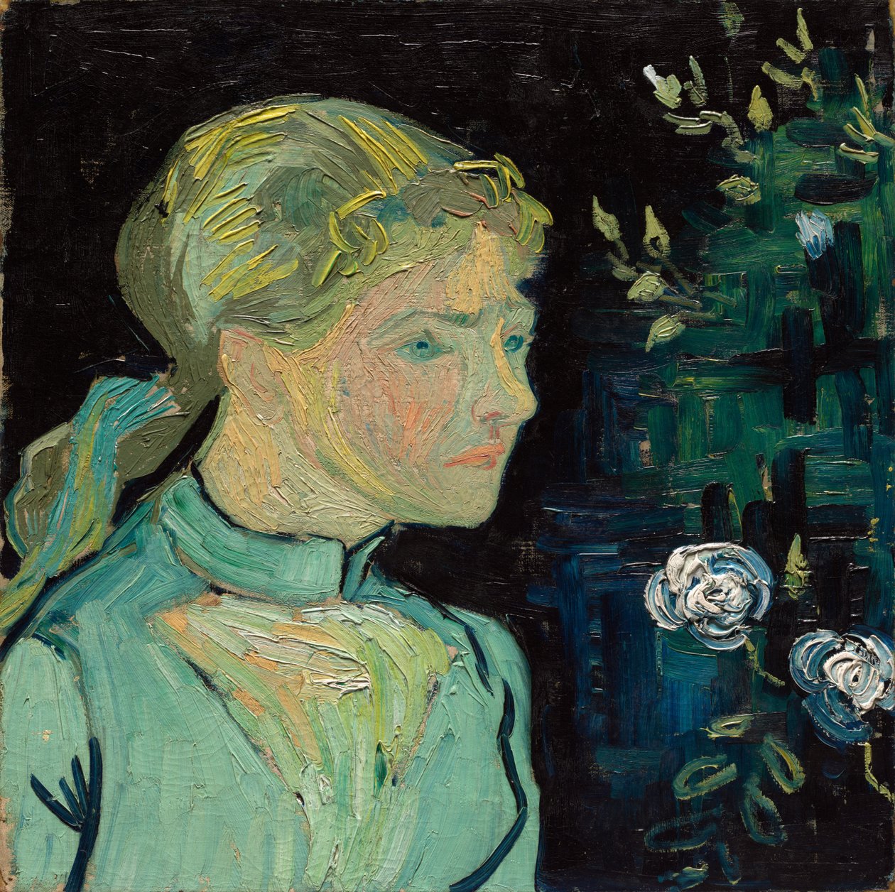Adeline Ravoux, 1890. autorstwa Vincent van Gogh