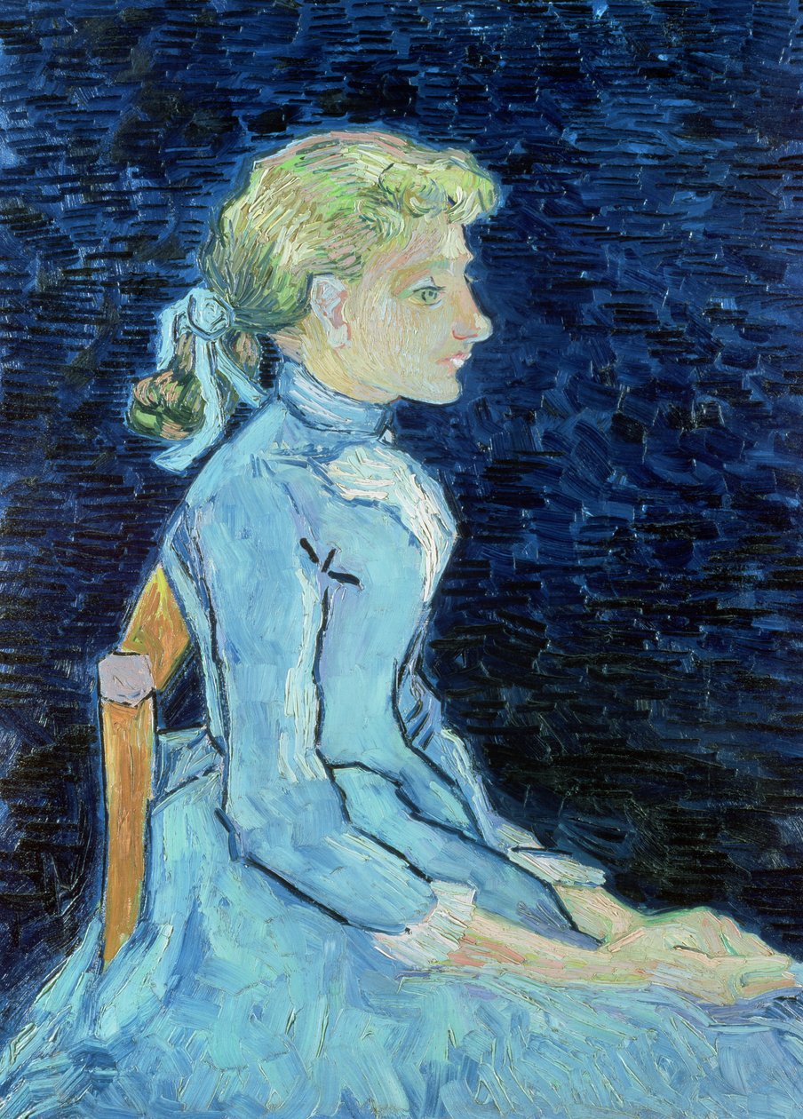 Adeline Ravoux, 1890 r autorstwa Vincent van Gogh