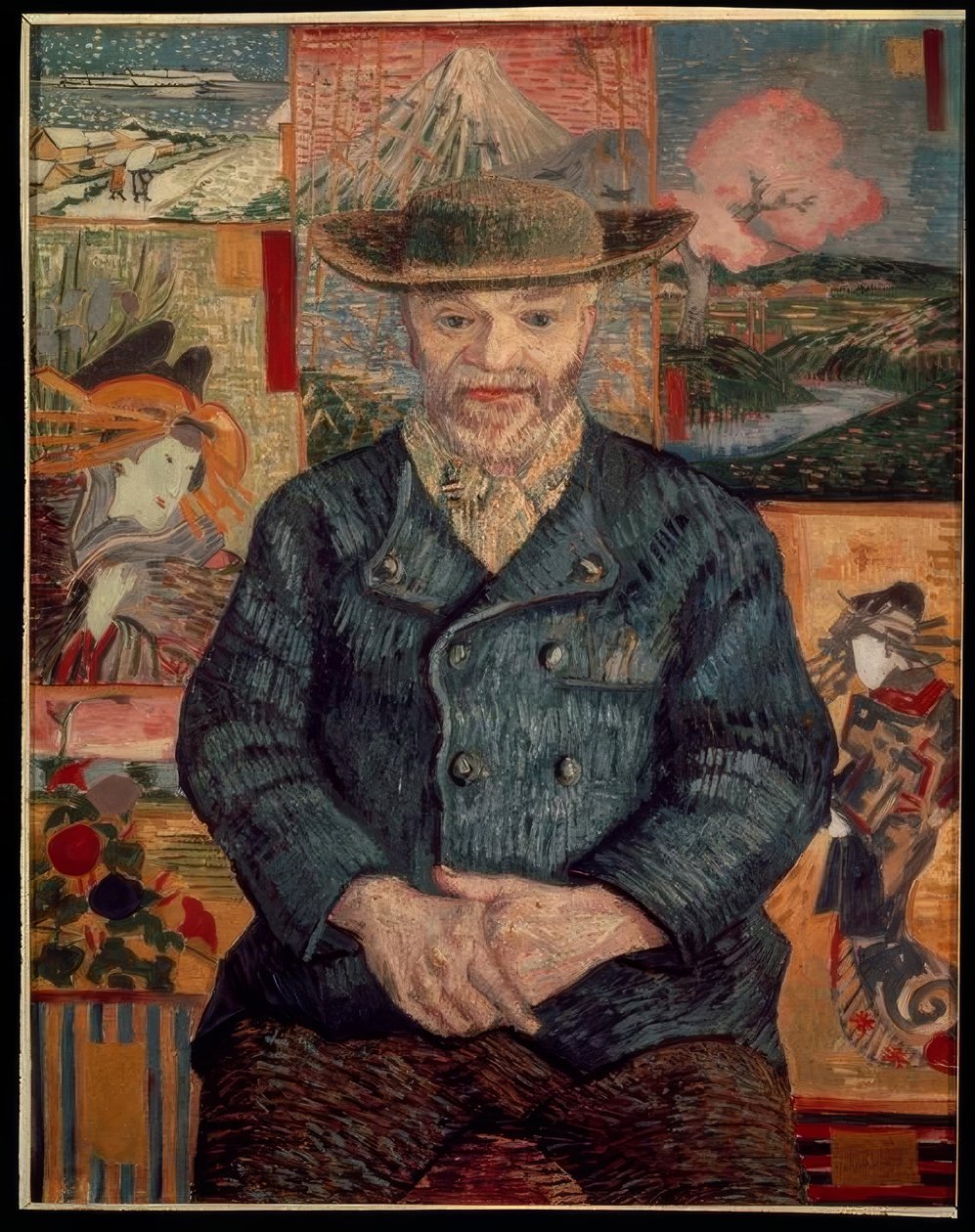 Portret Pere Tanguy autorstwa Vincent van Gogh