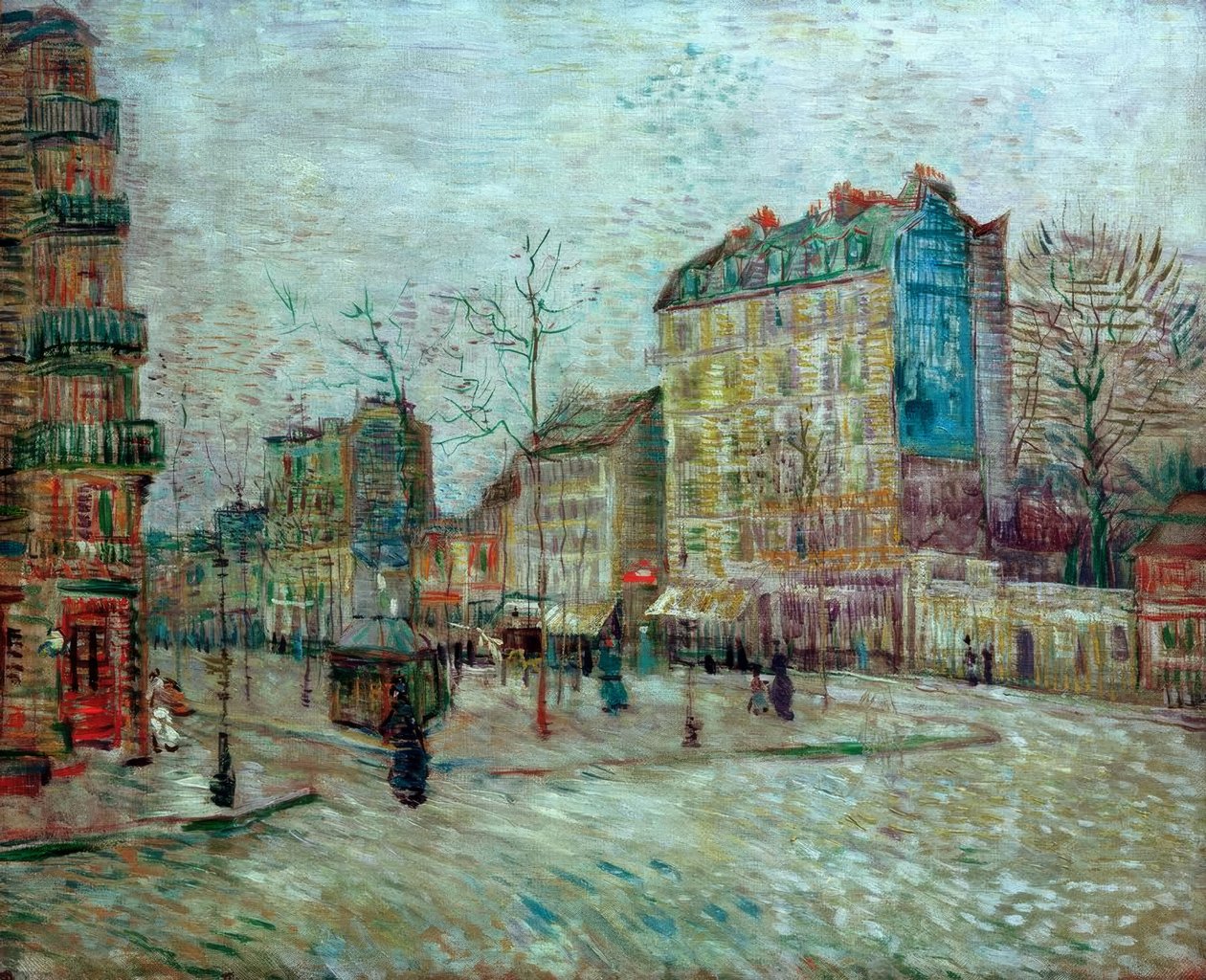 Bulwar de Clichy autorstwa Vincent van Gogh